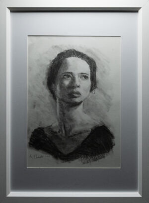 Charcoal Portrait Study No. 1 II